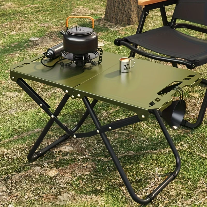 Camping Cooking Table - Portable Folding Camping Table,Stainless Steel Outdoor
