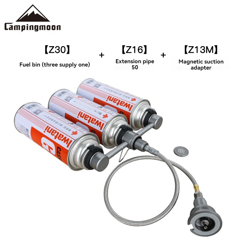 Camping Cooking Burner - Cassette Fuel Tank Three Supply One