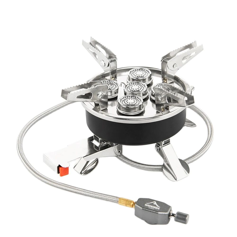 Camping Cooking Burner - Widesea Camping 5in1 Gas Stove Outdoor