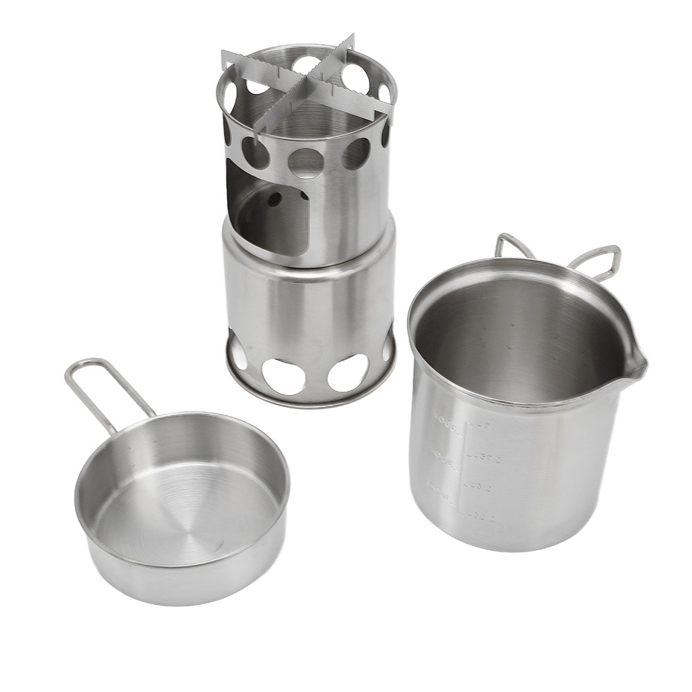 Stainless Steel Camping Cookwa - Camping Cooking Mesh recension och pris