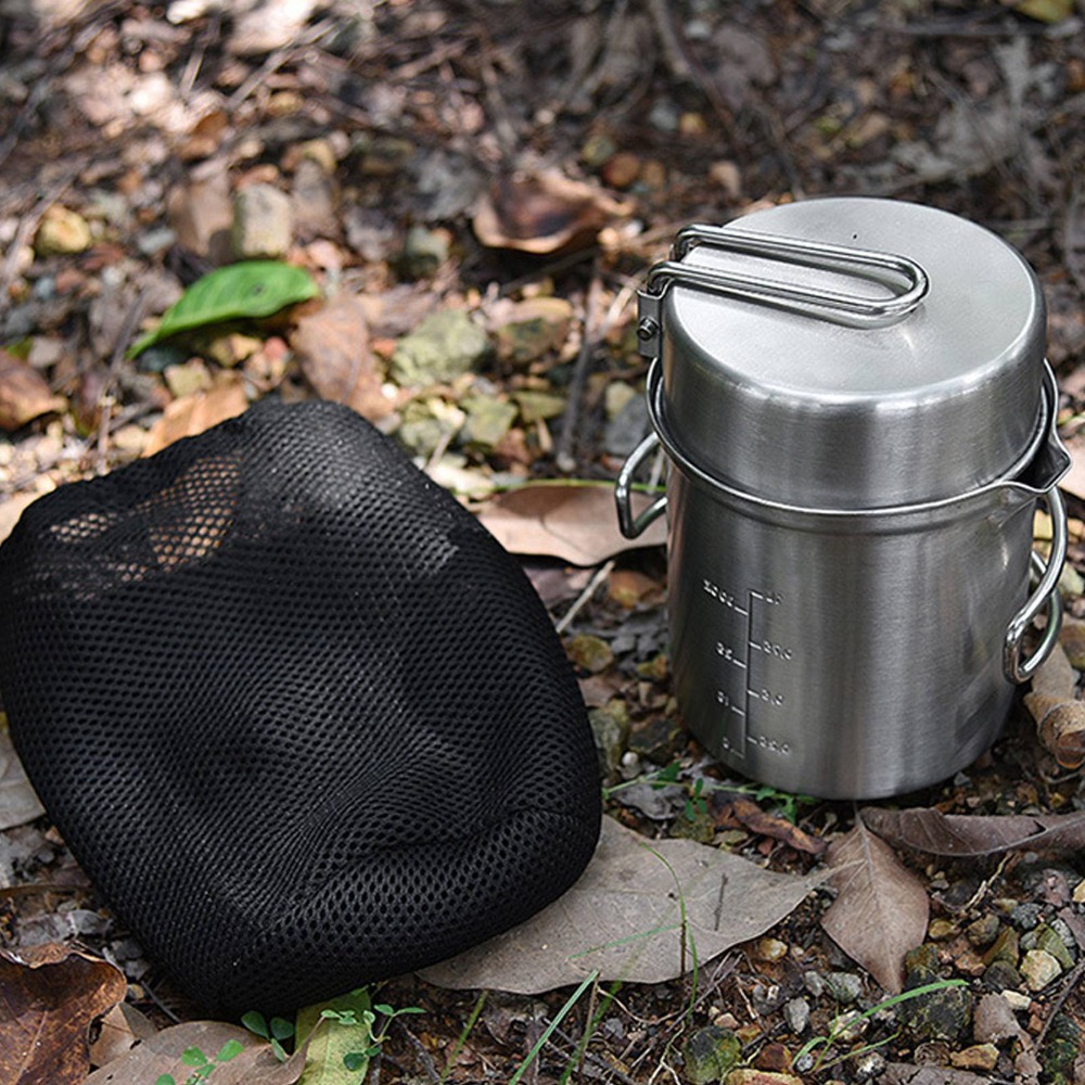 Stainless Steel Camping Cookwa - Camping Cooking Mesh recension och pris