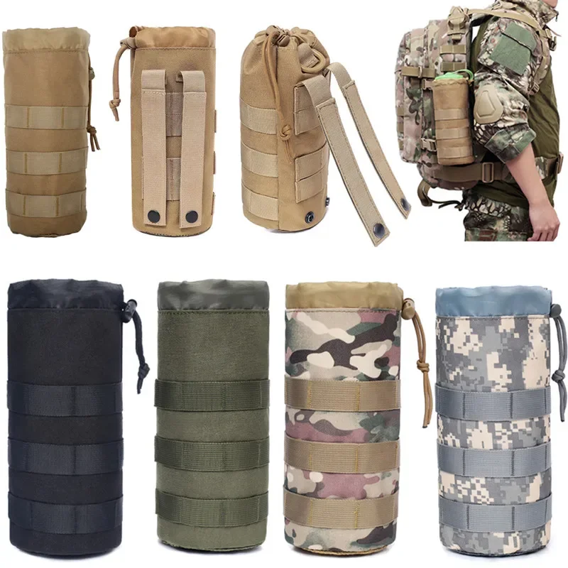 Tactical Molle Water Bottle Ba - Camping Cooking Can recension och pris