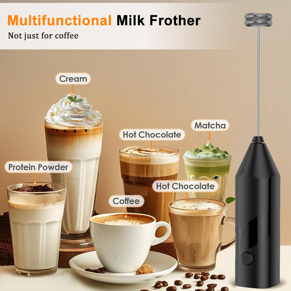 Electric Milk Frother Wireless - Pocket Coffee Maker recension och pris