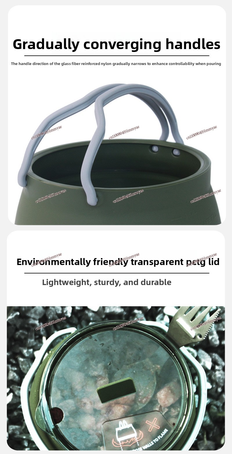 Outdoor American Silicone Fold - Camping Cooking Open Fire recension och pris