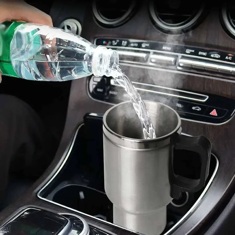 Electric Heating Car Kettle DC - Camping Cooking Can recension och pris
