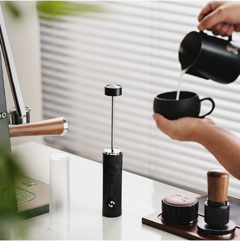 Wireless Electric Mini Milk Fr - Pocket Coffee Maker recension och pris