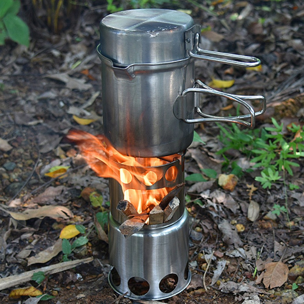 Durable Stainless Steel Campin - Camping Cooking Mesh recension och pris