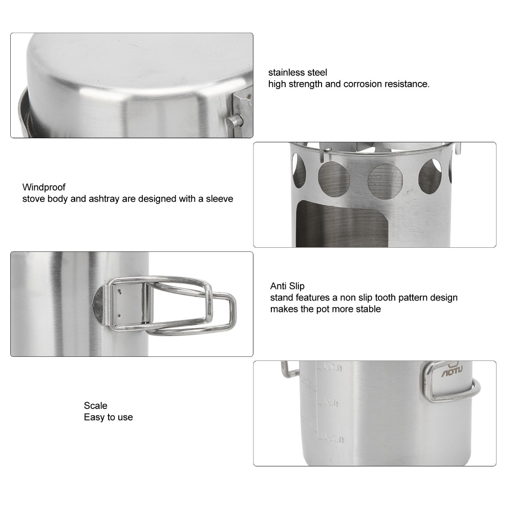 Durable Stainless Steel Campin - Camping Cooking Mesh recension och pris