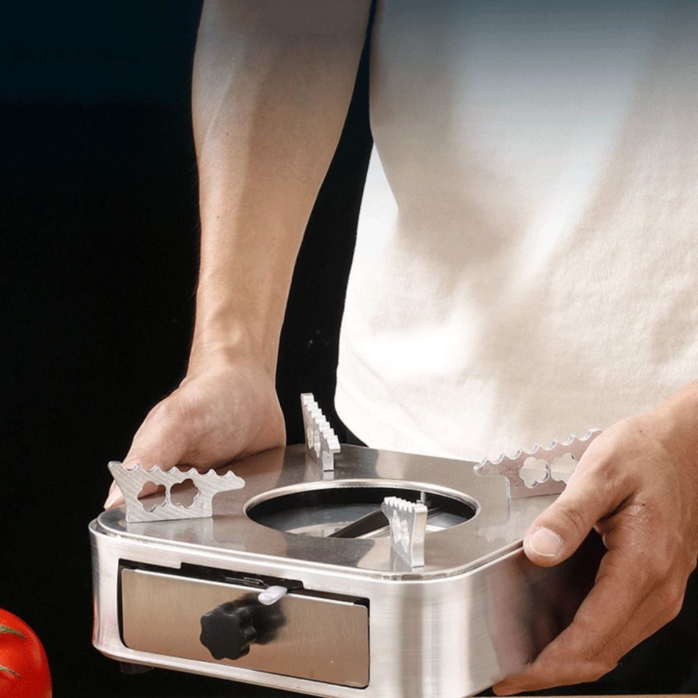 Portable Square Stainless Stee - Camping Cooking Burner recension och pris