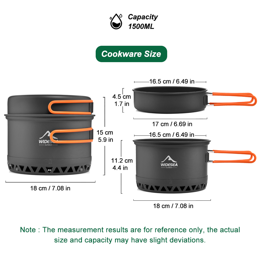 Camping Tableware Outdoor Cook - Camping Cooking Accessories recension och pris
