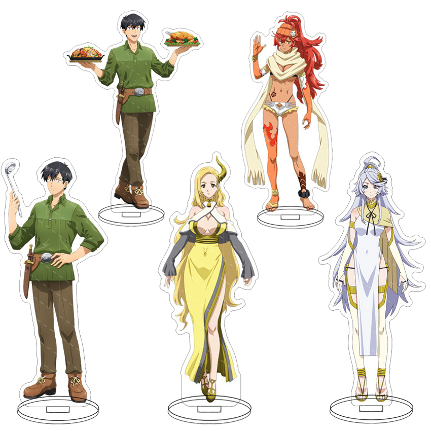 16CM Anime Acrylic Stand Campf - Campfire Cooking With My Absurd Skill recension och pris