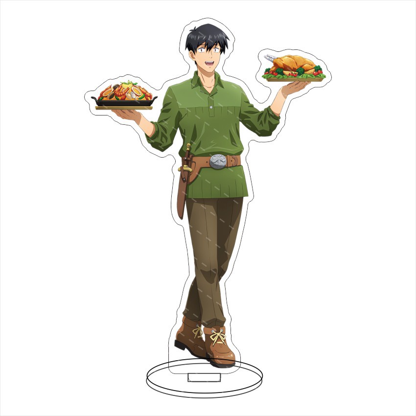 16CM Anime Acrylic Stand Campf - Campfire Cooking With My Absurd Skill recension och pris