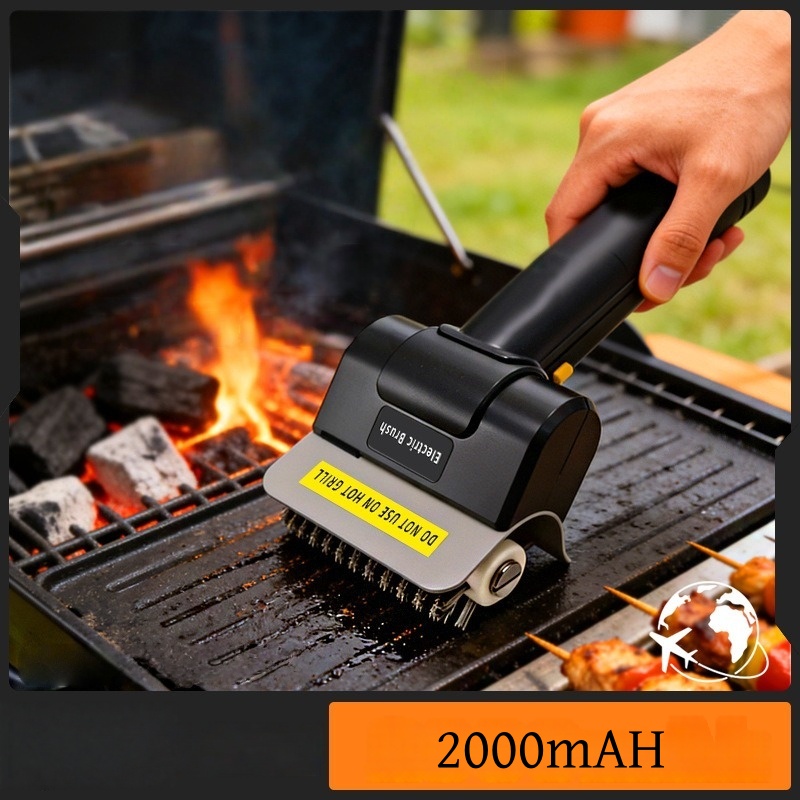 JUSTINLAU Electric Grill Brush - Camping Cooking Mesh recension och pris