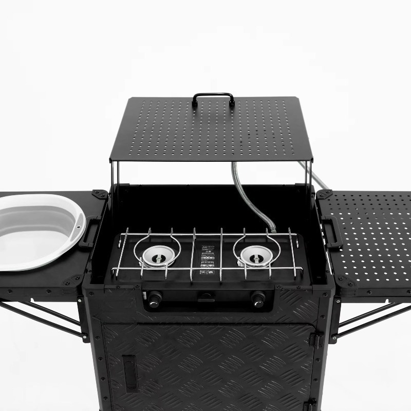 Hot-selling land camping kitch - Camping Cooking Table Foldable recension och pris
