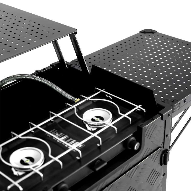 Hot-selling land camping kitch - Camping Cooking Table Foldable recension och pris