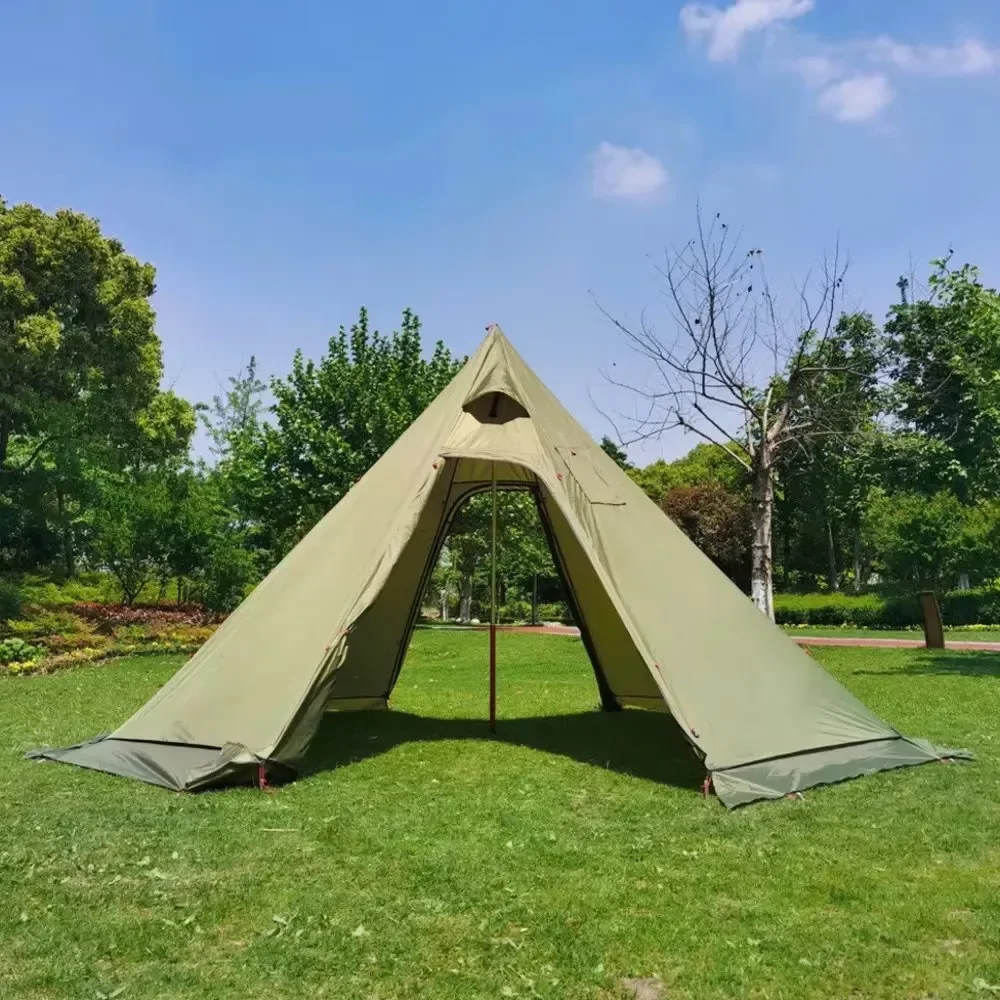 Very Pyramid Tent With Snow Sk - Camping Cooking Snow recension och pris