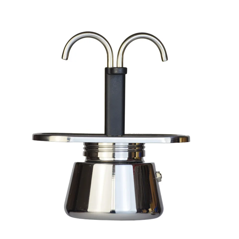 200ML Mini Moka Pot Double Tub - Pocket Coffee Maker recension och pris