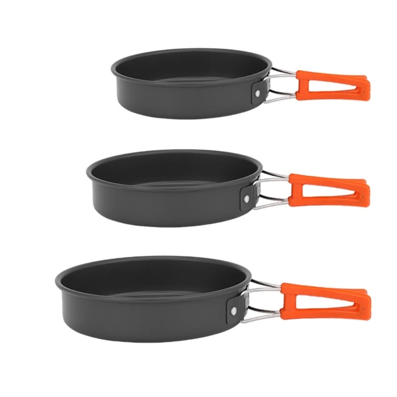 Portable Frying Pan with Stora - Camping Cooking Rack recension och pris