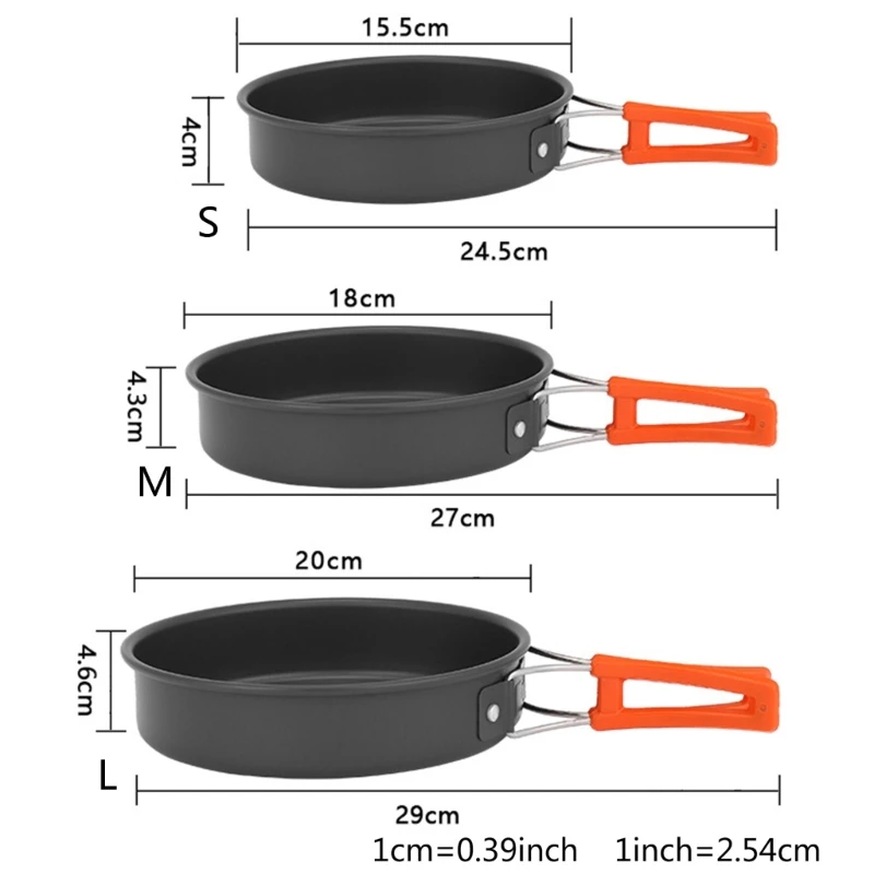 Portable Frying Pan with Stora - Camping Cooking Rack recension och pris