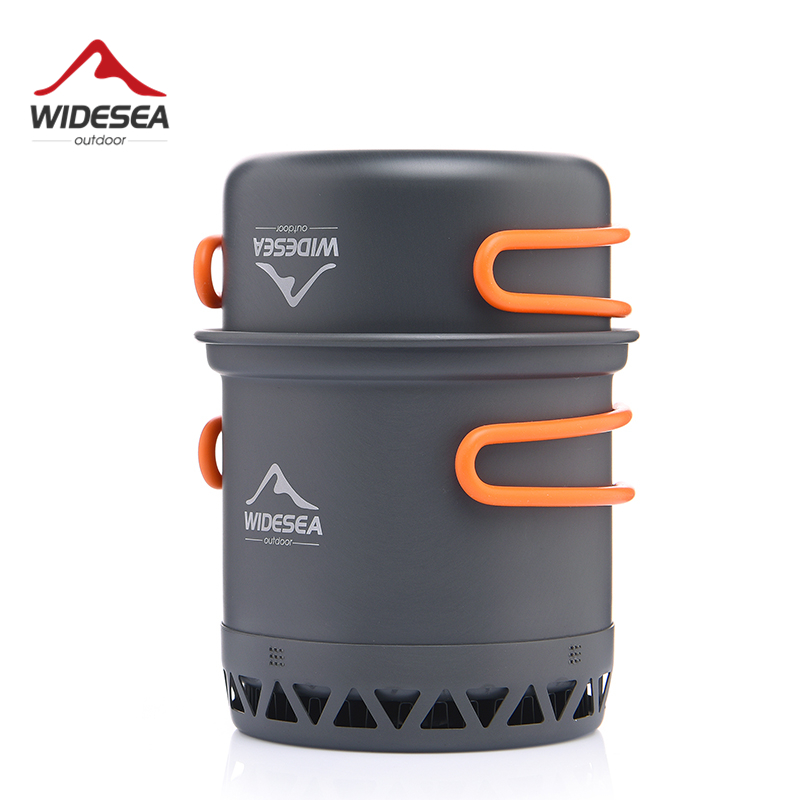 Widesea Camping Pot 1.3L 2.3L  - Camping Cooking Set Jetboil recension och pris