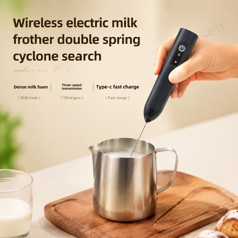 Electric Coffee Frother 2 In 1 - Pocket Coffee Maker recension och pris