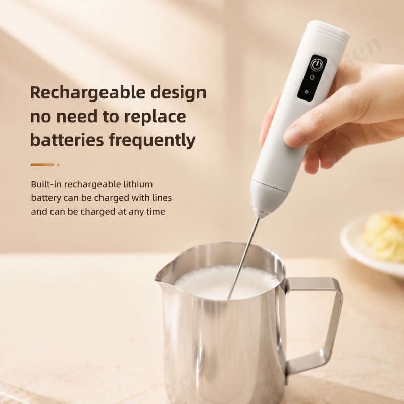 Electric Coffee Frother 2 In 1 - Pocket Coffee Maker recension och pris