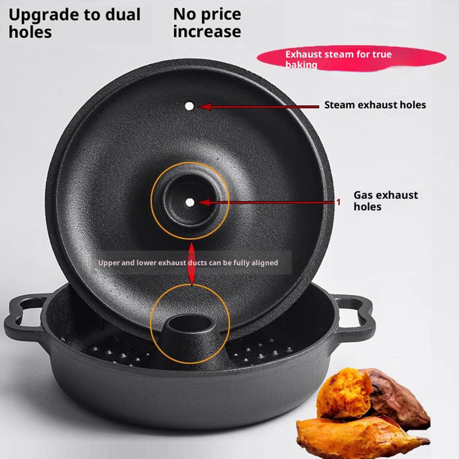 Cast Iron Cauldron For Cooking - Camping Cooking Cast Iron recension och pris