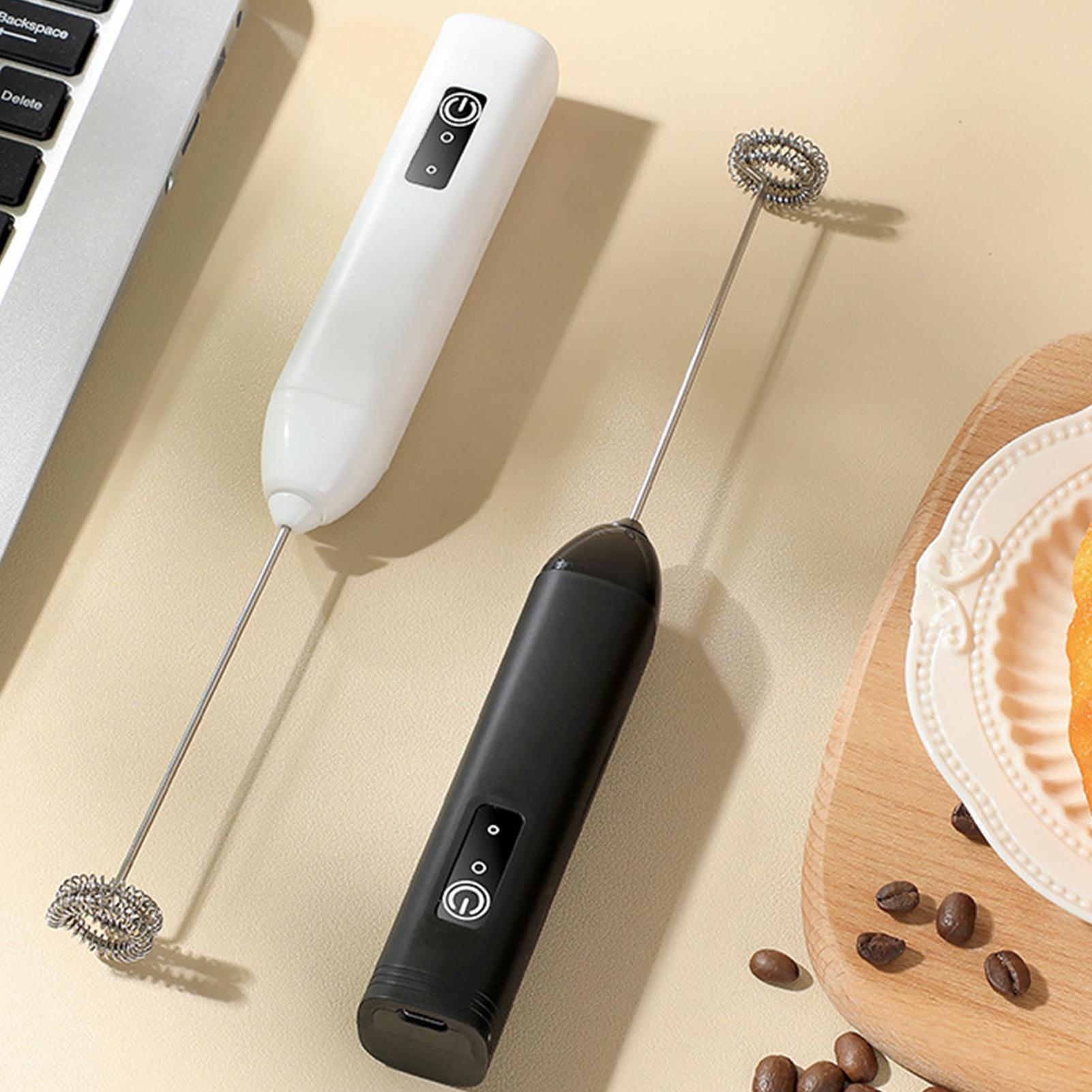 Handheld Milk Frother Wand Rec - Pocket Coffee Maker recension och pris