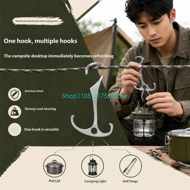 K0EF Tent Cord Utility Hook Me - Camping Cooking Accessories recension och pris