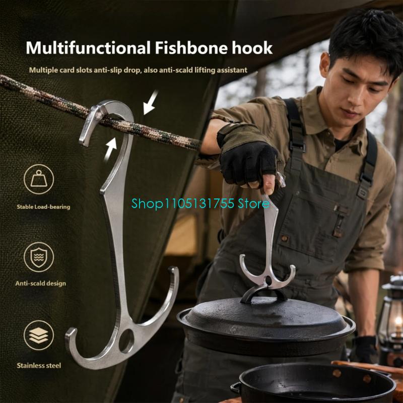 K0EF Tent Cord Utility Hook Me - Camping Cooking Accessories recension och pris