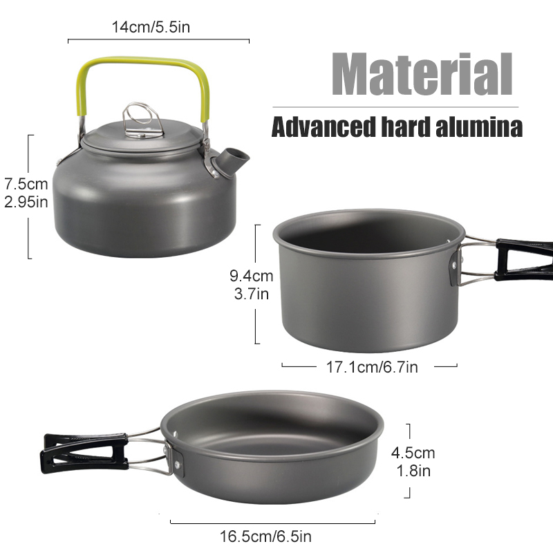 WESTTUNE Camping Cookware Kit  - Camping Cooking Accessories recension och pris
