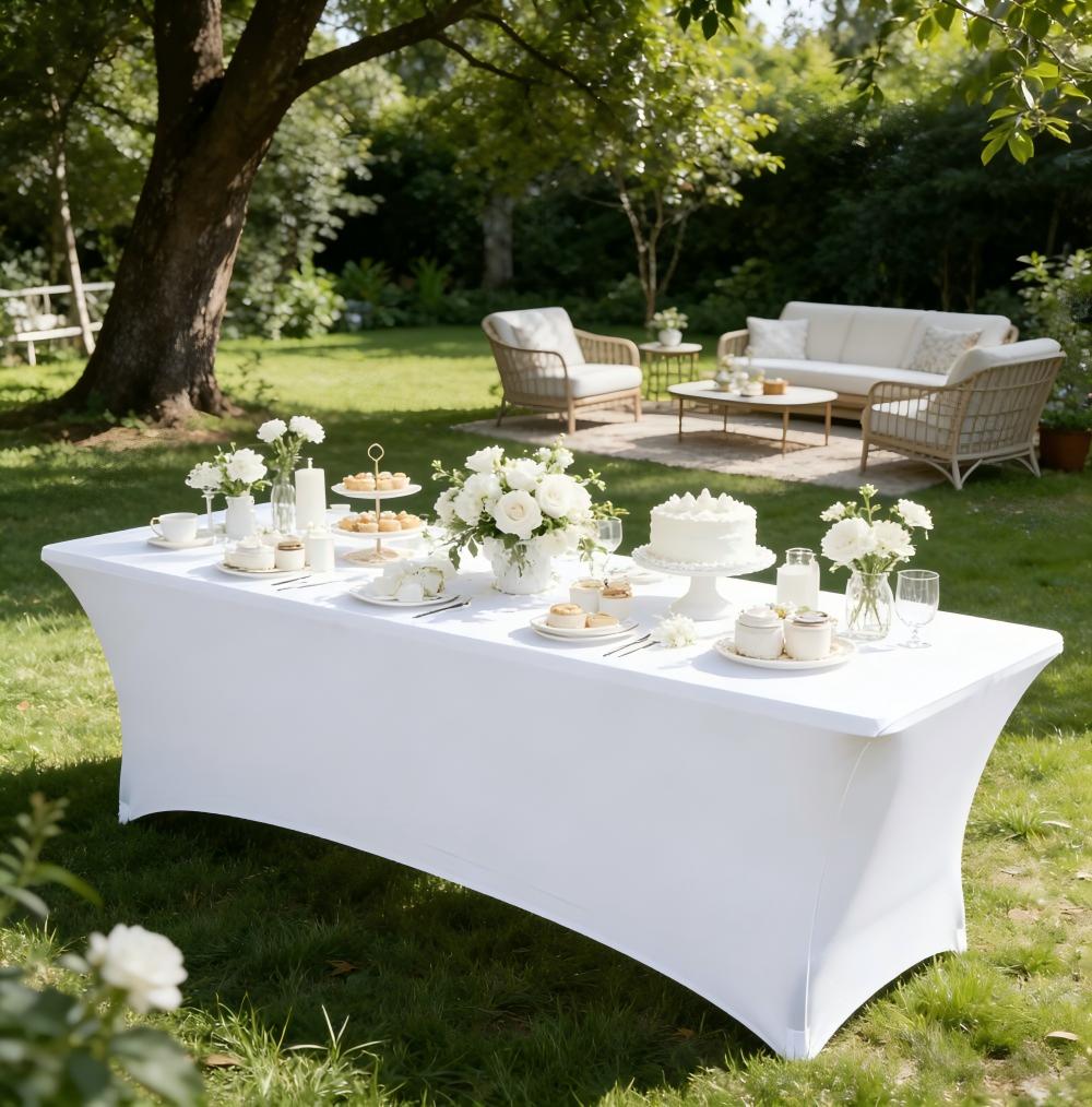 Wedding Decoration Spandex Fit - Camping Cooking Table Foldable recension och pris
