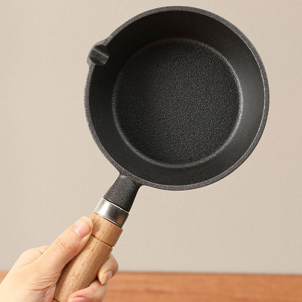 Mini Cast Iron Egg Skillet Fla - Camping Cooking Cast Iron recension och pris