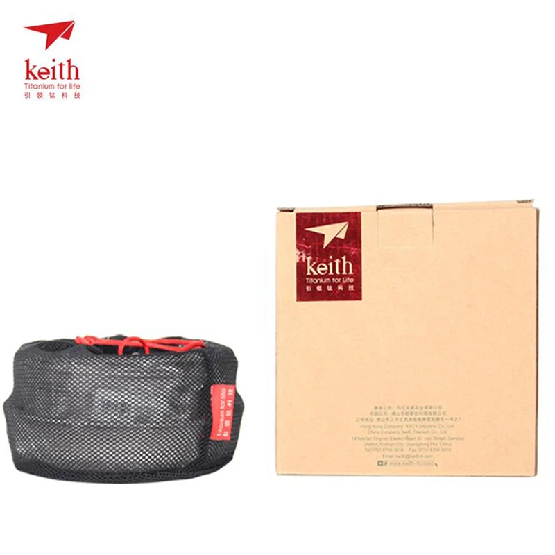 Keith 3PCS Titanium Cookware P - Camping Cooking Roll recension och pris