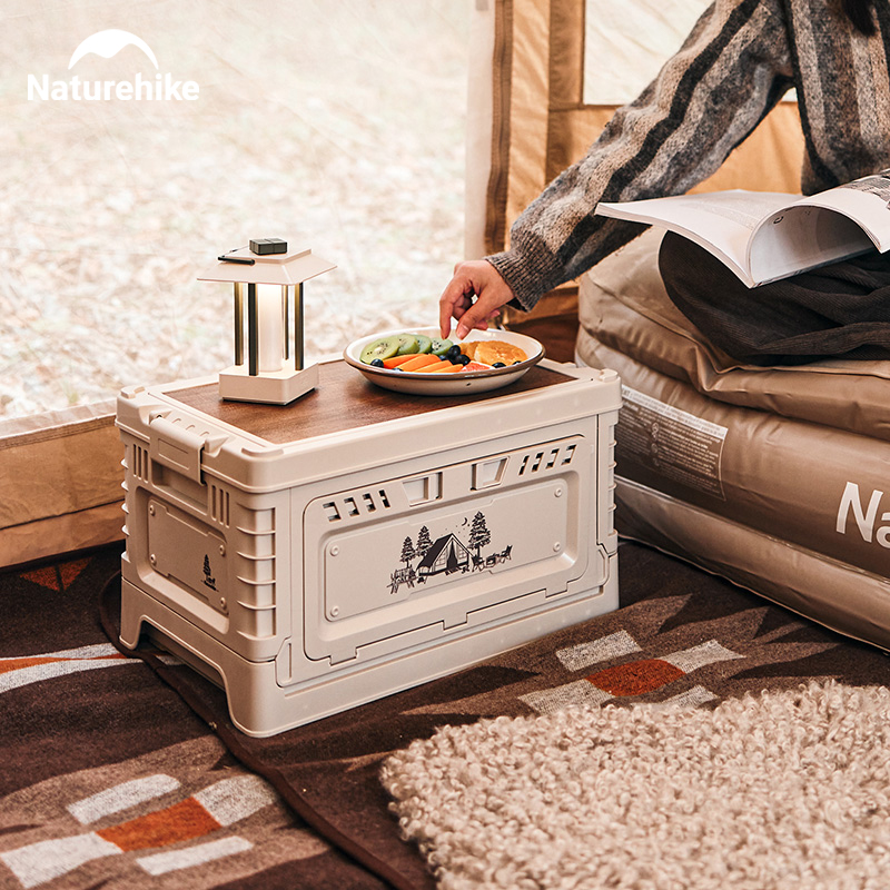 Naturehike Camping Box 60L Lar - Camping Cooking Table recension och pris