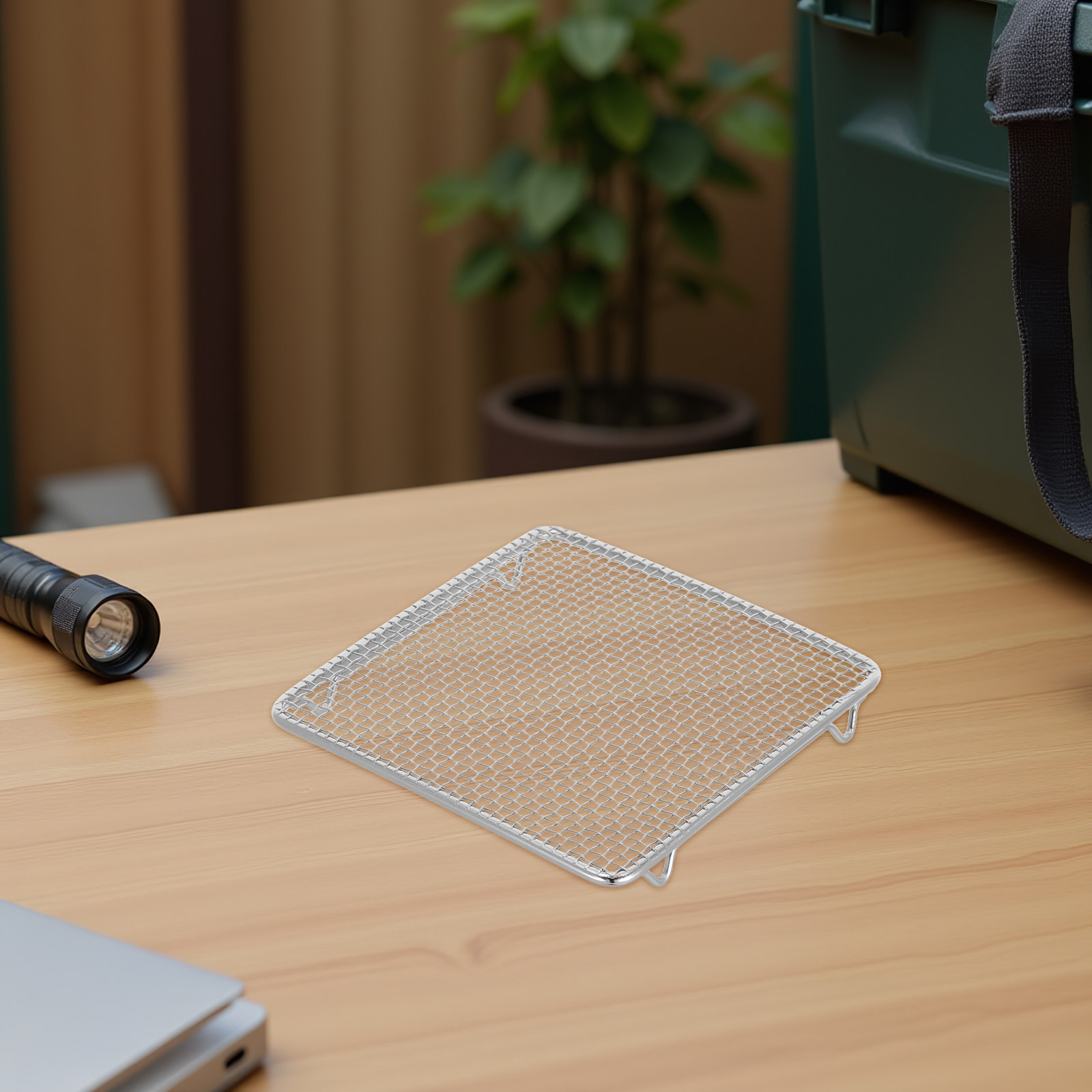 Stainless Steel Wire Cooking R - Camping Cooking Mesh recension och pris