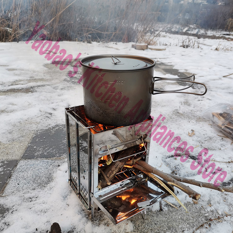 Wood Stove Outdoor Camping Equ - Camping Cooking Accessories recension och pris