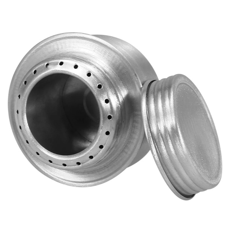 Ultralight Silver Alcohol Stov - Camping Cooking Burner recension och pris