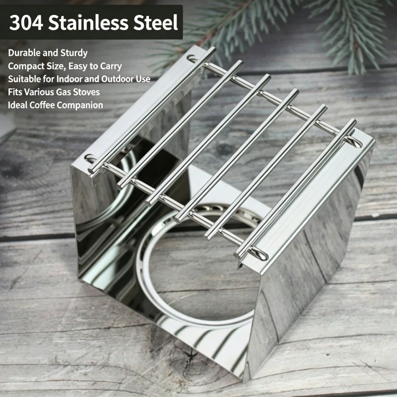 Stainless Steel Square Coffee  - Camping Cooking Accessories recension och pris