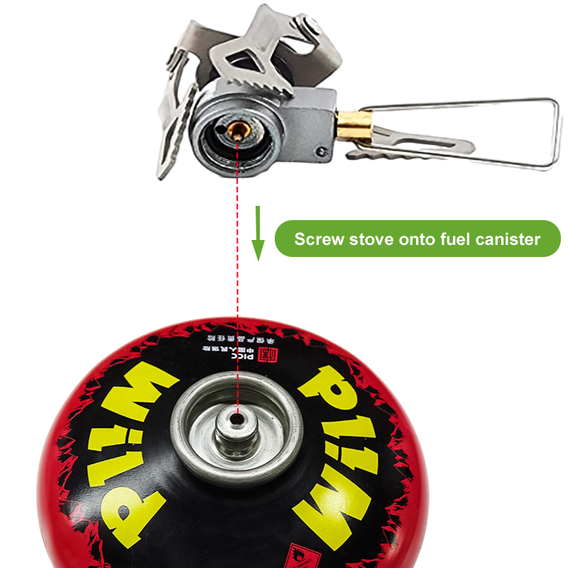 BRS Outdoor Gas Stove Mini Cam - Camping Cooking Burner recension och pris