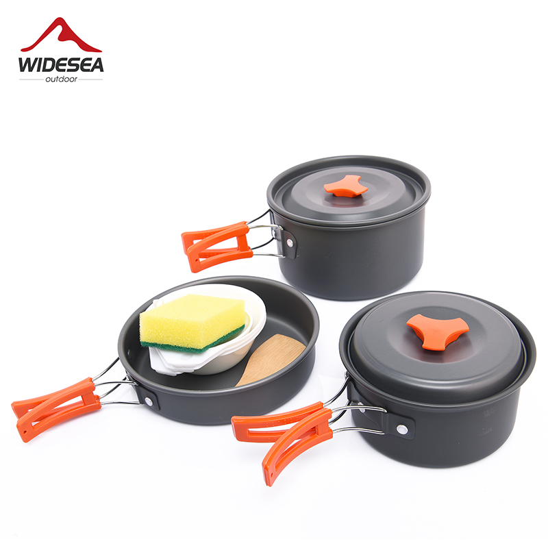 Widesea Camping Outdoor Cookwa - Camping Cooking Set Jetboil recension och pris