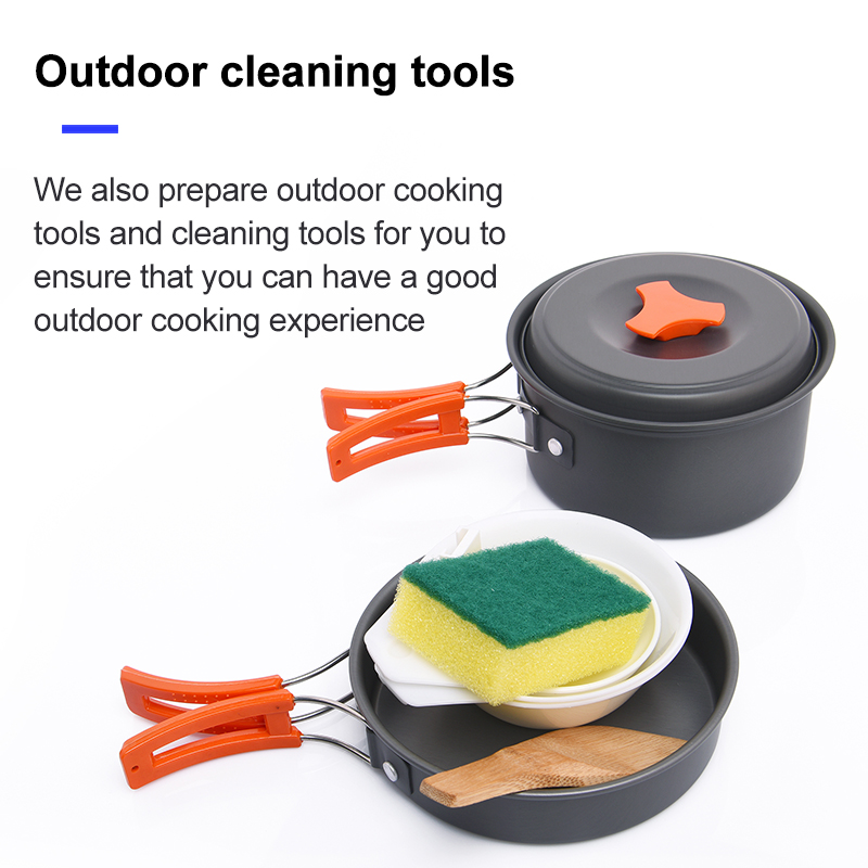 Widesea Camping Outdoor Cookwa - Camping Cooking Set Jetboil recension och pris