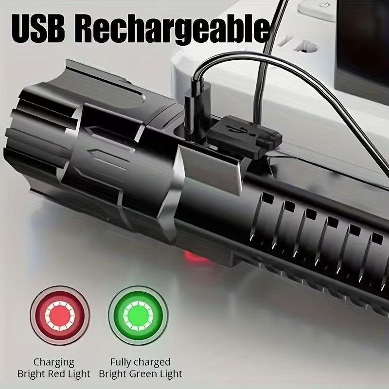 New High-power Led Flashlight  - Camping Cooking Fish recension och pris