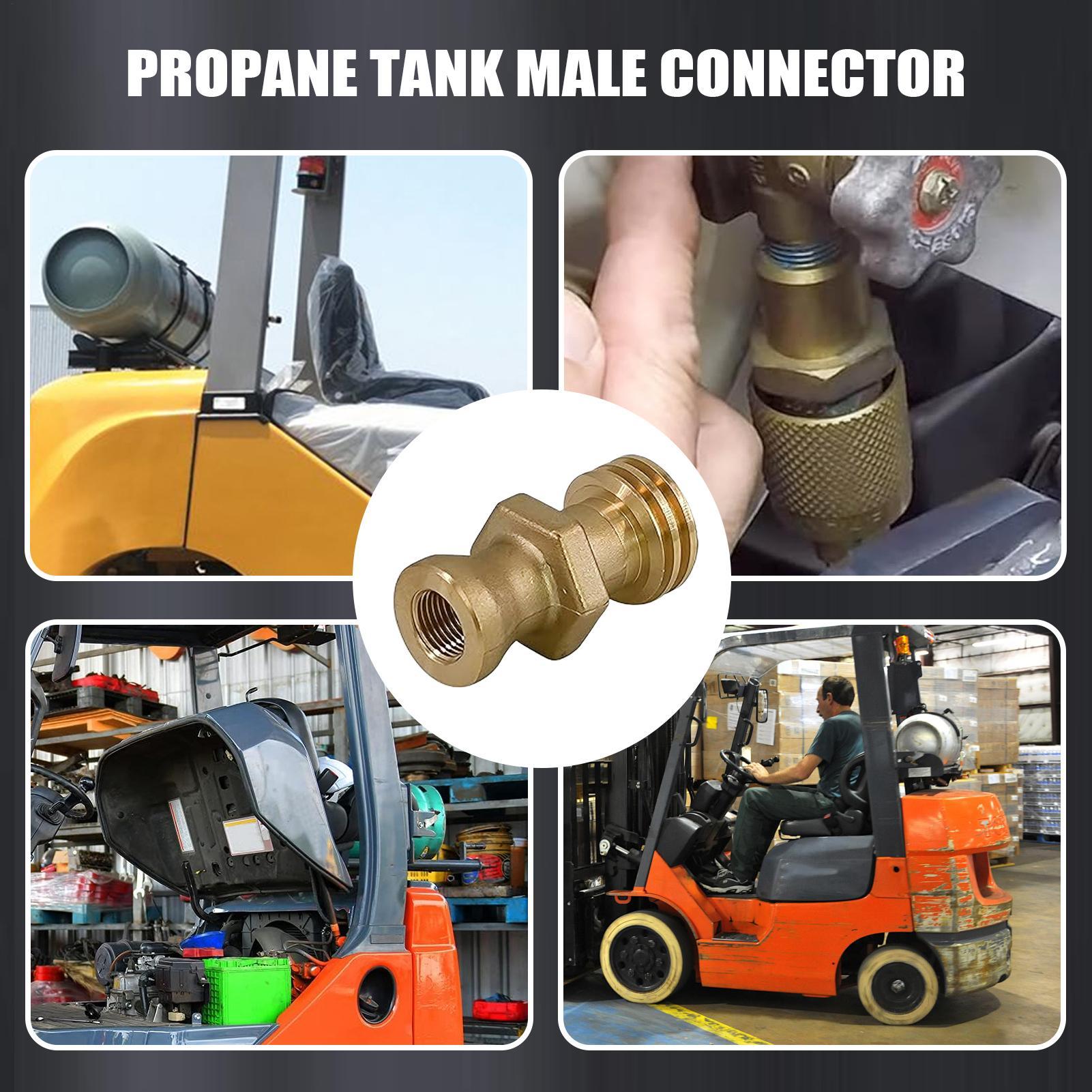 Propane Tank Fittings Male Bra - Camping With Cooking recension och pris