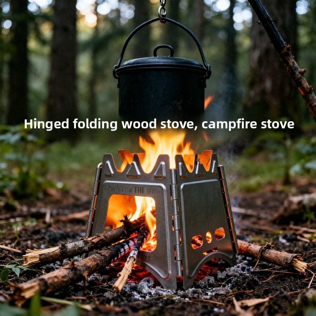 TiForge Compact Folding Titani - Camping Cooking Burner recension och pris