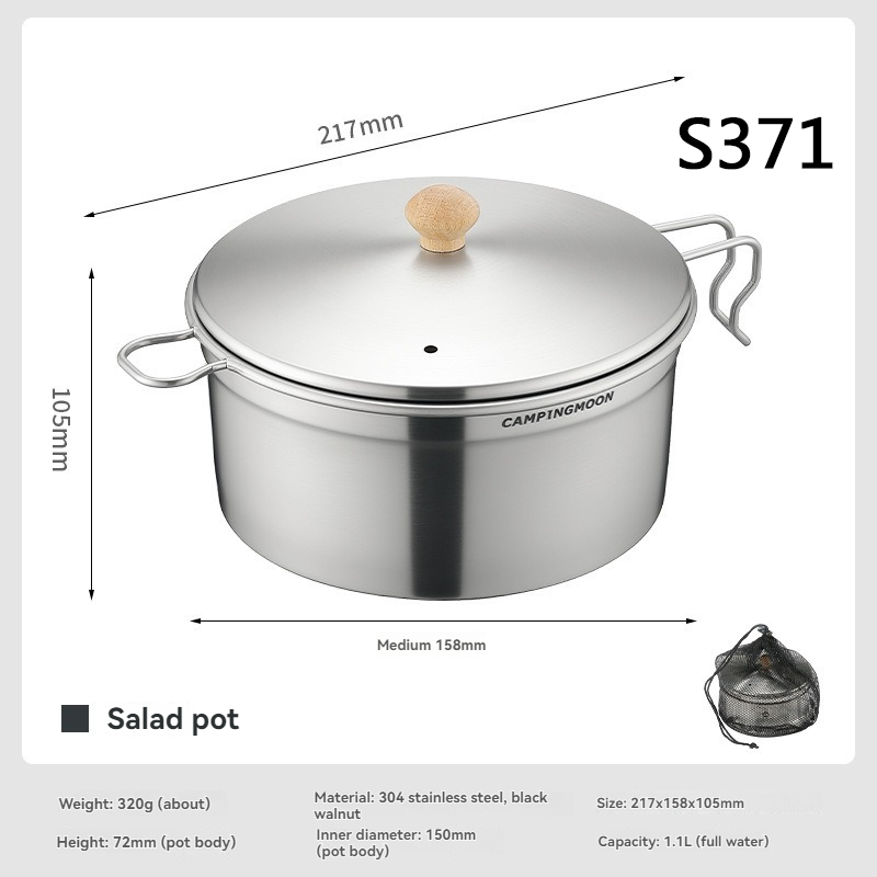 CAMPINGMOON S371-C1 Camping Sn - Camping Cooking Snow recension och pris