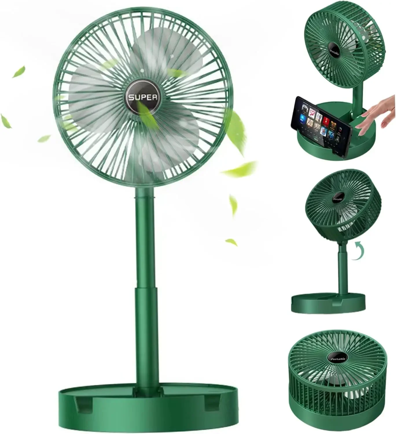 USB Foldable Electric Fan Cold - Camping Cooking Table Foldable recension och pris