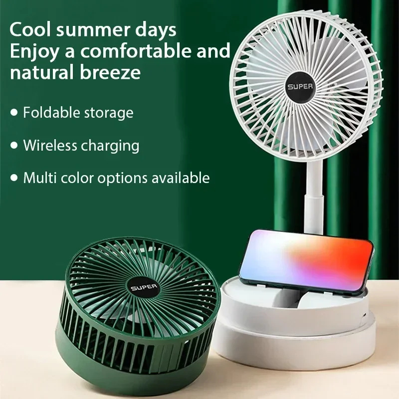 USB Foldable Electric Fan Cold - Camping Cooking Table Foldable recension och pris