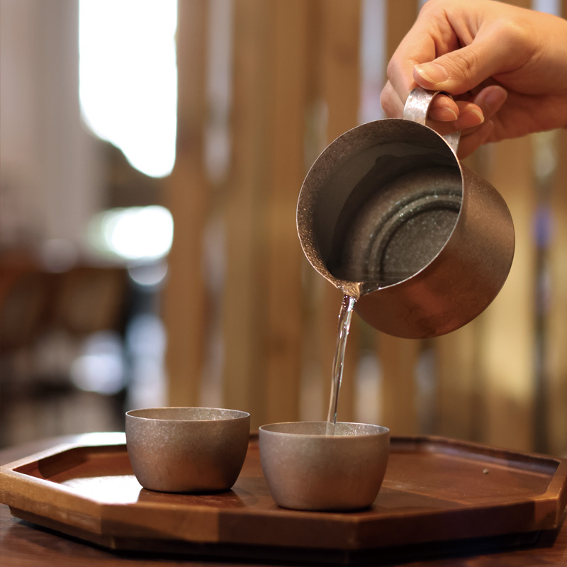 Titanium Coffee Teapot Kettle  - Pocket Coffee Maker recension och pris