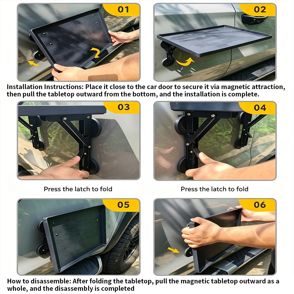 Portable Car Side Door Hanging - Camping Cooking Accessories recension och pris